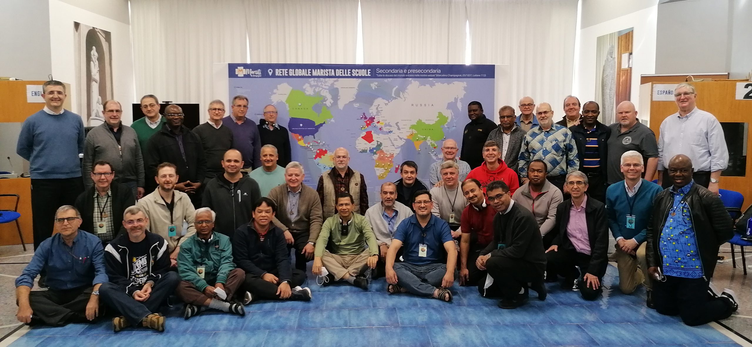 La Conférence générale des provinciaux interagit avec le Réseau Mondial d’Écoles Maristes